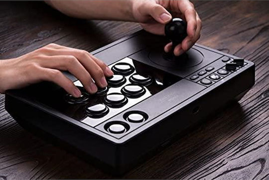 8Bitdo Arcade Stick 81JA Ασύρματο & Ενσύρματο Gamepad για PC / Xbox One / Xbox Series Μαύρο