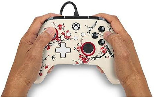 PowerA Advantage Warriors Nirvana Ενσύρματο Gamepad για Xbox Series Μαύρο