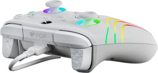 PDP Afterglow Wired Gamepad for PC / Xbox One / Xbox Series White