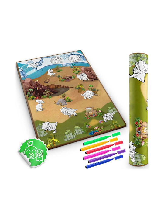 Ricokids Παιδικό Χαλί Πράσινο 120x90cm
