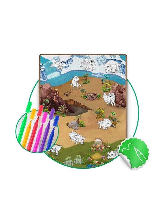 Ricokids Παιδικό Χαλί Πράσινο 120x90cm