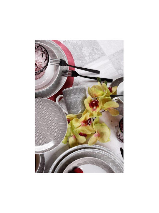 Cryspo Trio 'plaza' Mug from Porcelain Gray 6pcs