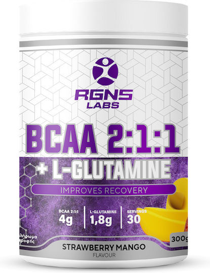 RGNS BCAA & L-Glutamine 300gr Strawberry Mango