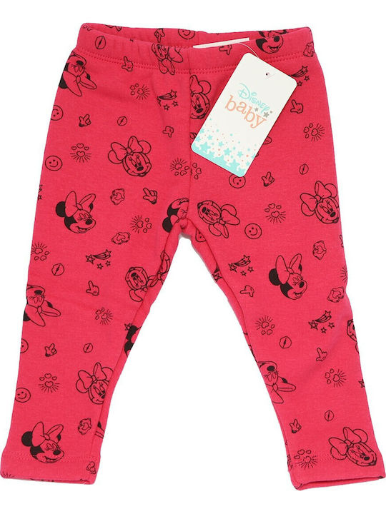 Παιδικό Κολάν Μακρύ Ροζ-Κοραλι Minnie Mouse