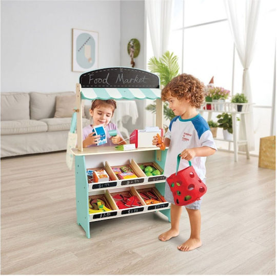 Hape Πάγκος Αγοράς Αγρότη από Ξύλο για 3+ Ετών 41τμχ