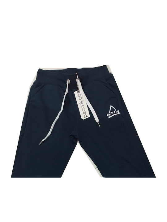 Sweatpants without Elastic Navy