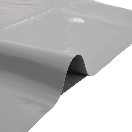 vidaXL Waterproof Tarpaulin 600gr/m² 8x4m. Heavy Duty Gray
