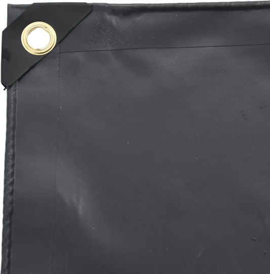 vidaXL Waterproof Tarpaulin 600gr/m² 6x3m. Heavy Duty Gray