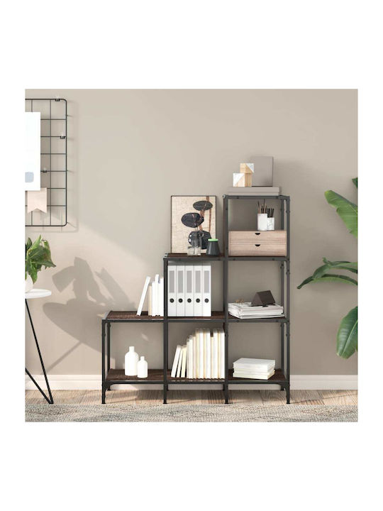 Bookcase Coffee 92x30x102cm