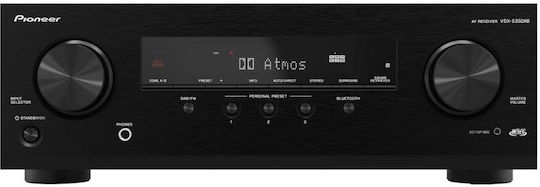 Pioneer Home Cinema Amplifier 4K/8K 5.2 Channels with HDR and Dolby Atmos Black