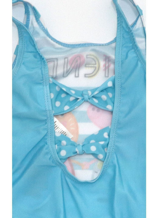 Stamion Peppa Pig Costum De Baie Pentru Copii Întreg Albastru