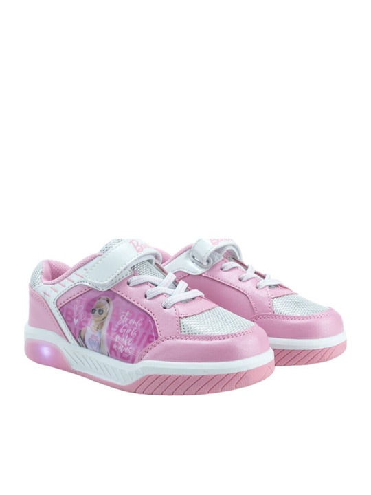 Παιδικά Sneakers με Σκρατς Ροζ