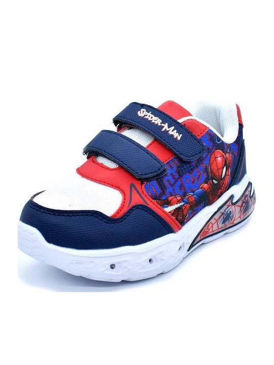 Kids Sneakers Anatomic with Scratch & Lights Blue