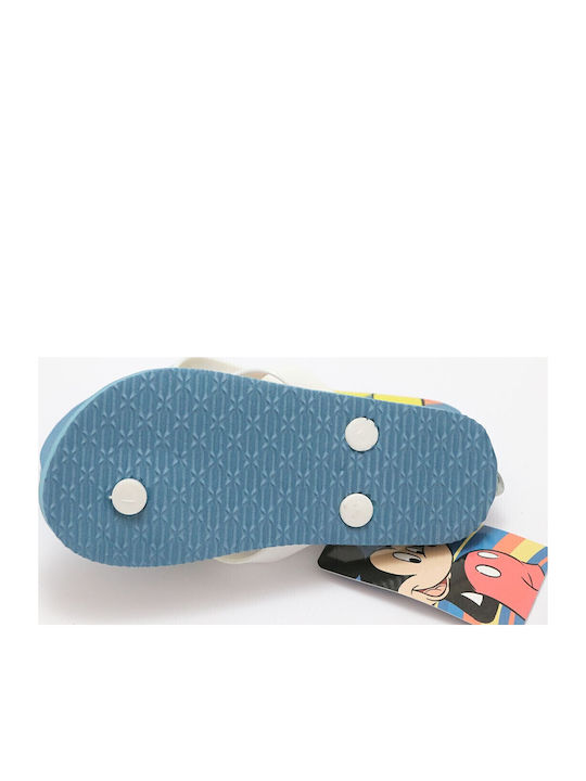 Kids' Flip Flops Mickey Navy Blue Mouse