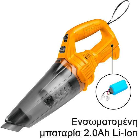Ingco Car Handheld Vacuum Dry Vacuuming with Power 100W & Lighter Cable 12V