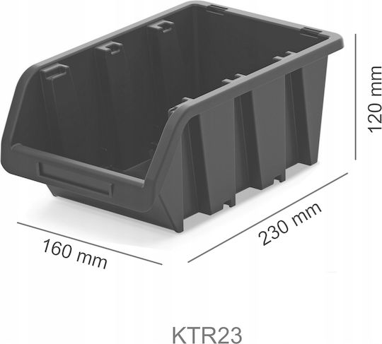 Prosperplast Plastic Tool Bin Organiser W23xD16xH12cm