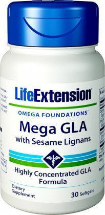 Life Extension Mega GLA with Sesame Lignans Рибено масло 30 капси
