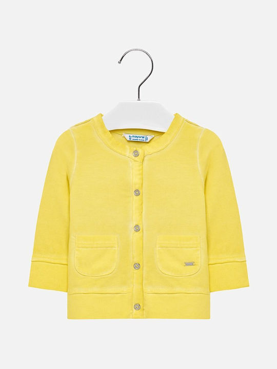 Mayoral Kids Cardigan Yellow