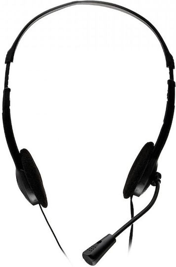 Spacer SPK-223 On Ear Căști Multimedia cu microfon și conexiune Jack de 3,5 mm