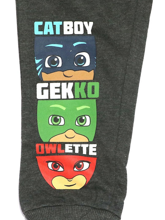 Παιδικό Παντελόνι Φόρμας ΓΚΡΙ ΣΚΟΥΡΟ Pj Masks