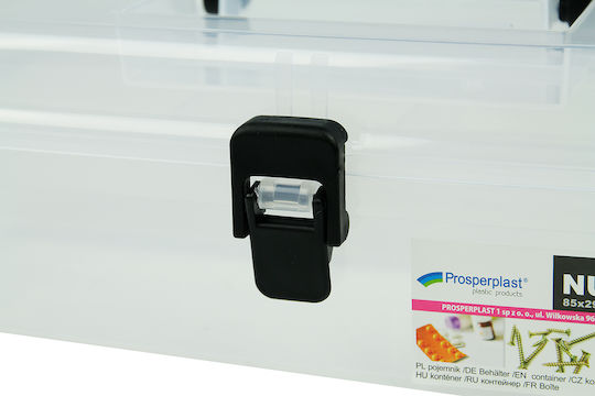 Prosperplast Tool Compartment Organiser 6 Slot Transparent 35.9x23.8x8.5cm