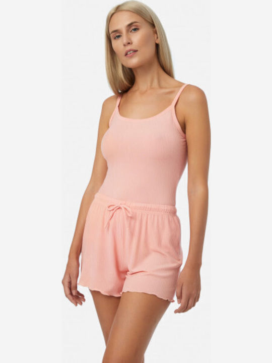 Αμάνικο Peach Cream Γυναικείο Φανελάκι