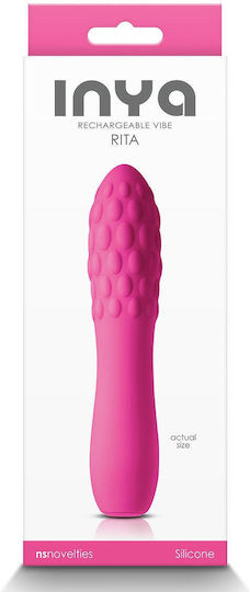Ns Novelties Inya Rita Vibrator 13.8cm Pink