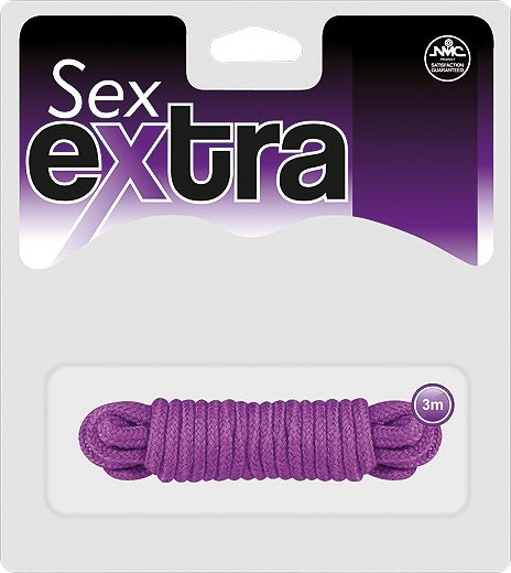 Nanma Sex Extra Bondage Rope Σχοινί Δεσίματος σε Μωβ Χρώμα