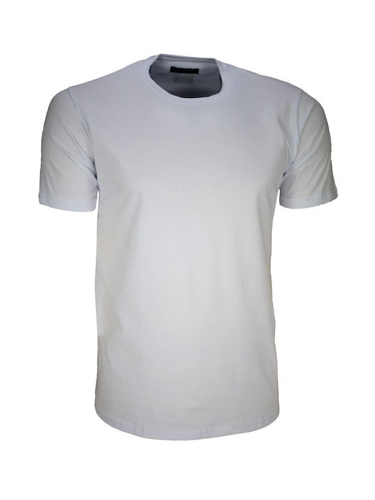 Restart Herren T-Shirt Kurzarm White