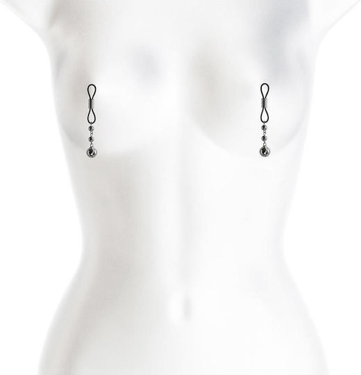 Ns Novelties Nipple Clamps in Black Color