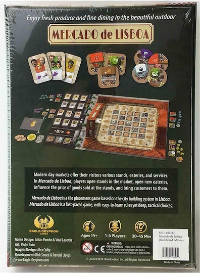 Board Game Mercado de Lisboa (Numbered Edition) 8+ Years Old (EN) Eagle-Gryphon Games