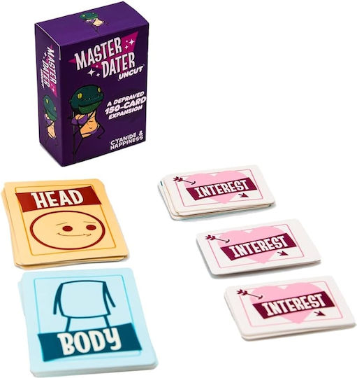 Разширение на играта Master Dater: Uncut Expansion за 3-6 играчи 18+ години (EN) Cyanide Studio