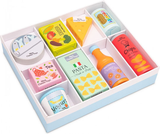 New Classic Toys Cooking Game / Kitchenware Food Set made of Wood