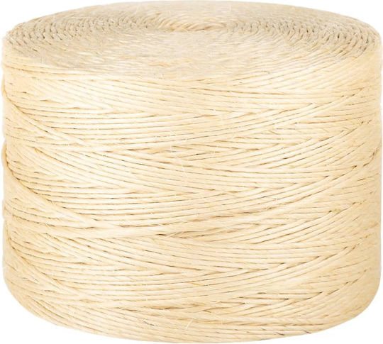vidaXL Σχοινί Στριφτό 3mm Σιζάλ 10kg