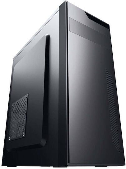 Powercase 173-G03 Micro Tower Κουτί Υπολογιστή Μαύρο