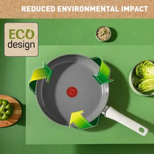 Tefal Renew On Töpfe & Pfannen Sets aus Aluminium Grau mit Antihaftbeschichtung 3-teilig