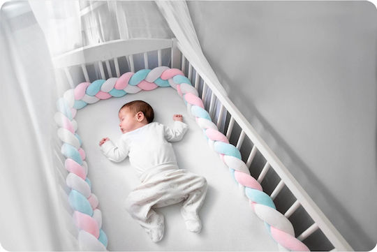 Ricokids Paturi Împletitură Intern Albastru Si Roz 300cm