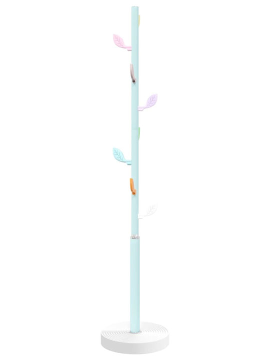vidaXL Καλόγερος Μεταλλικός Μπλε 35x35x172cm