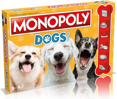 Winning Moves Brettspiel Monopoly Dogs für 2-4 Spieler 8+ Jahre