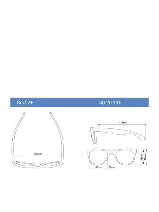 Real Shades Surf Toddler Unbreakable Kids Sunglasses Tortoise For 2-4 Years