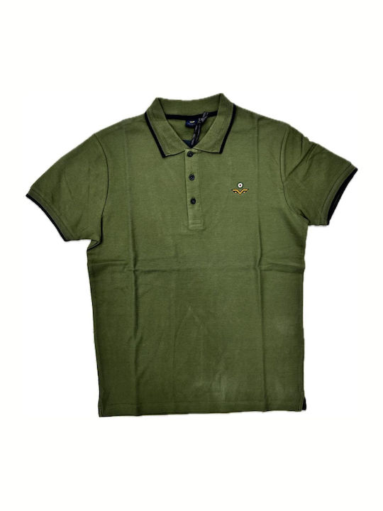 Armata Di Mare Bluza Bărbătească cu Mânecă Scurtă Polo Green