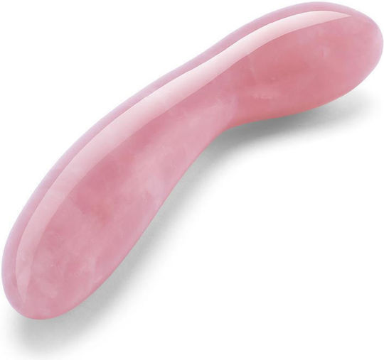 Le Wand Crystal G Wand Dildo Rose Quartz 18cm