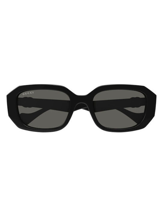 Gucci Femei Ochelari de soare cu Negru Din plastic Rame și Negru Lentilă GG1535S 001