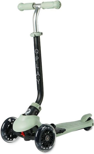 Q Play Kids Scooter Sema Pro 3-Wheel with Seat for 12 Months Green