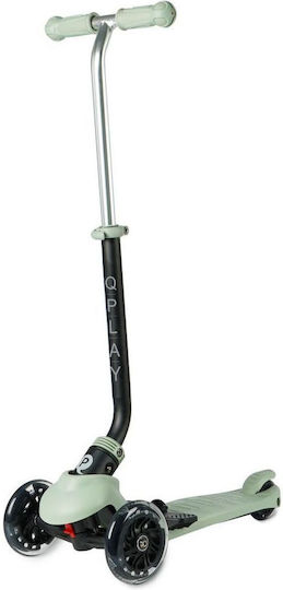 Q Play Kids Scooter Sema Pro 3-Wheel with Seat for 12 Months Green