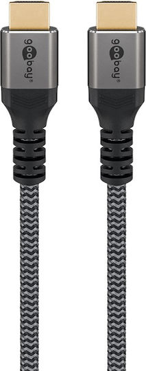 Goobay HDMI 2.1 Ultra High Speed 48Gbps 4K 120Hz HDR VRR Cable HDMI Male - HDMI Male 5m Black