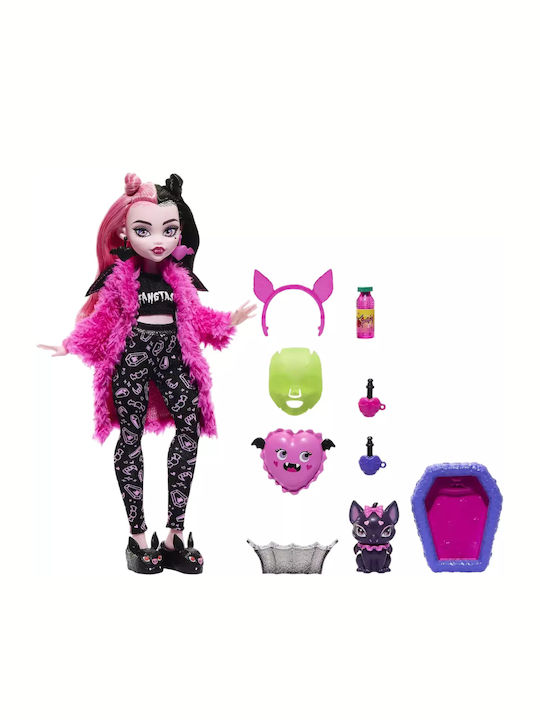 Παιχνιδολαμπάδα Monster High Draculaura Creepover Party για 4+ Ετών Mattel