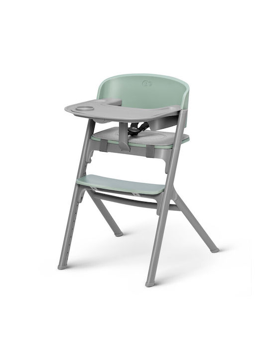 Kinderkraft Highchair with Plastic Frame & Fabric Seat Gray