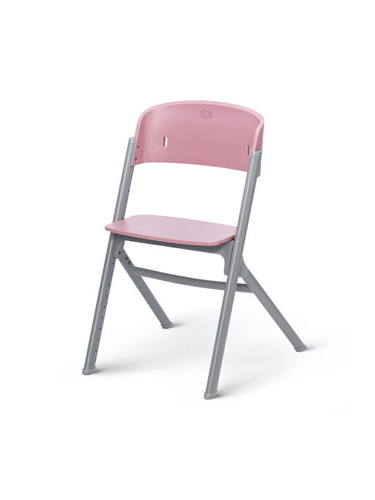 Kinderkraft Livy & Lounger Calmee Scaun Înalt De Masă Bebe 3 În 1 Aster Roz