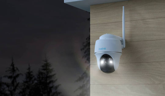Reolink De Supraveghere Argus Pt IP Cameră de Supraveghere Wi-Fi 4K Rezistentă la apă Pe baterii